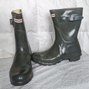 Hunter Original Women's Rain Boot - Green size 7